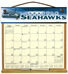 Seattle Seahawks Calendar Holder